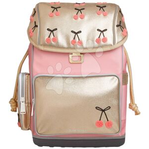 Školní batoh velký Ergomaxx Cherry Pompon Jeune Premier ergonomický luxusní provedení 39*26 cm