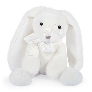 Plyšový zajačik Bunny White Les Preppy Chics Histoire d’ Ours biely 40 cm v darčekovom balení od 0 mes HO3135