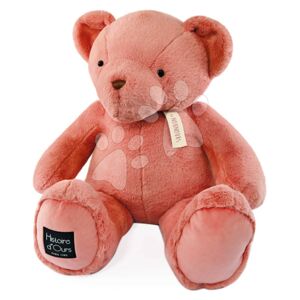 Plyšový medvedík Pink Praline Le Nounours Histoire d’ Ours ružový 75 cm od 0 mes HO3234
