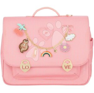 Školní aktovka It Bag Midi Vichy Love Pink Jeune Premier ergonomická luxusní provedení 30*38 cm