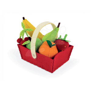 Janod košík pro děti s ovocem 06577