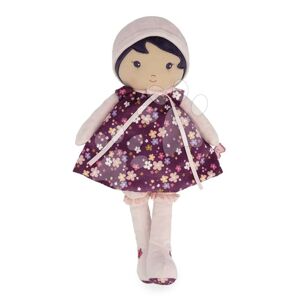 Panenka pro miminka Violette Doll Tendresse Kaloo 40 cm ve fialových šatech z jemného textilu od 0 měsíců