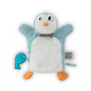 Kaloo plyšový tučňák Nopnop-Ice Cream Doudou 961423 modrý