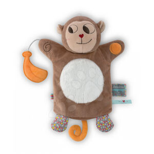 Kaloo plyšová opička Nopnop-Banana Monkey Doudou 961424 hnědá