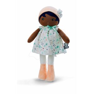 Panenka pro miminka Manon K Tendresse Kaloo 25 cm v hvězdičkových šatech z jemného textilu v dárkovém balení od 0 měsíců