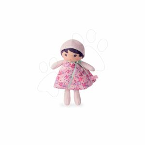 Kaloo panenka pro miminka Fleur K Tendresse 18 cm v květinových šatech z jemného textilu v dárkovém balení 962091