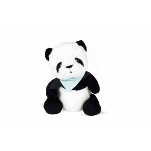 Plyšový medvěd Panda Bamboo Les Amis Kaloo se šátkem 19 cm z jemného plyše v dárkové krabičce od 0 měsíců