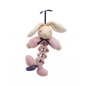 Kaloo plyšový králíček Petite Rose-Zig Music Rabbit 969874 růžový