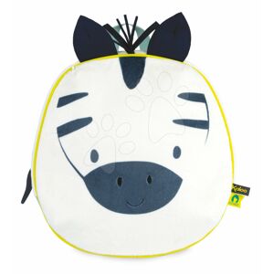 Batoh Zebra My Cuddle Backpack Home Kaloo se zipem 26*25 cm pro děti od 2 let