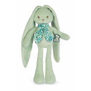 Panenka zajíček s dlouhými oušky Doll Rabbit Aqua Lapinoo Kaloo zelený 25 cm z jemného materiálu v dárkové krabičce od 0 měsíců