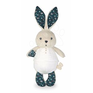 Hadrová panenka zajíček Nature Rabbit Doll K'doux Kaloo bílý 25 cm z jemného materiálu od 0 měsíců