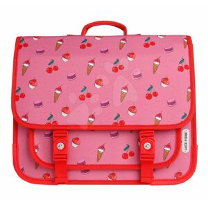 Školní aktovka Schoolbag Paris Large Cherry Pop Jack Piers ergonomická luxusní provedení od 6 let 38*31*13 cm