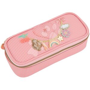 Školní penál Pencil Box Vichy Love Pink Jeune Premier ergonomický luxusní provedení 22*7 cm