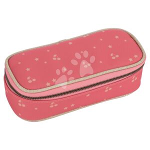 Školní penál Pencil Box Cherry Glitter Pink Jeune Premier ergonomický luxusní provedení 22*7 cm