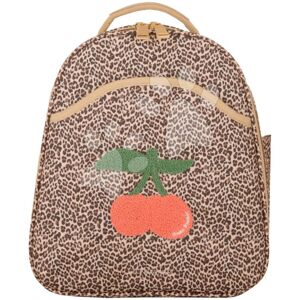 Školní taška batoh Backpack Ralphie Leopard Cherry Jeune Premier ergonomický luxusní provedení 31*27 cm
