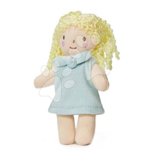 Panenka hadrová Mini Fifi Doll ThreadBear 12 cm z měkkého úpletu z bavlny se světlými vlásky