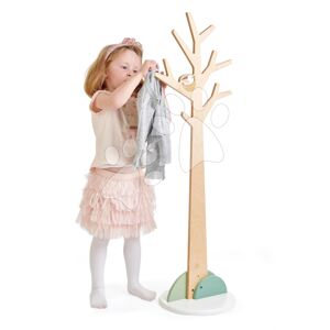 Dřevěný věšák strom s větvemi Forest Coat Stand Tender Leaf Toys s ptačím hnízdem